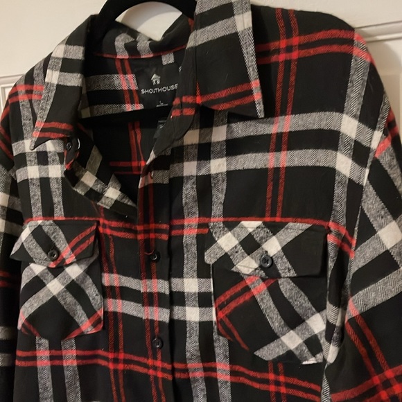 Southhouse men’s large button-down plaid shirt - Picture 5 of 5